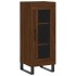 Aparador madera de ingeniería marrón roble 34,5x34x90