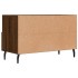 Mueble para TV madera contrachapada roble marrón 80x36x50