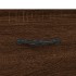 Mueble de TV madera de ingeniería marrón roble 102x36x50