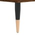 Mesa de centro madera contrachapada roble marrón 102x50x40