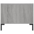 Mesa de centro madera contrachapada gris Sonoma 102x50x40