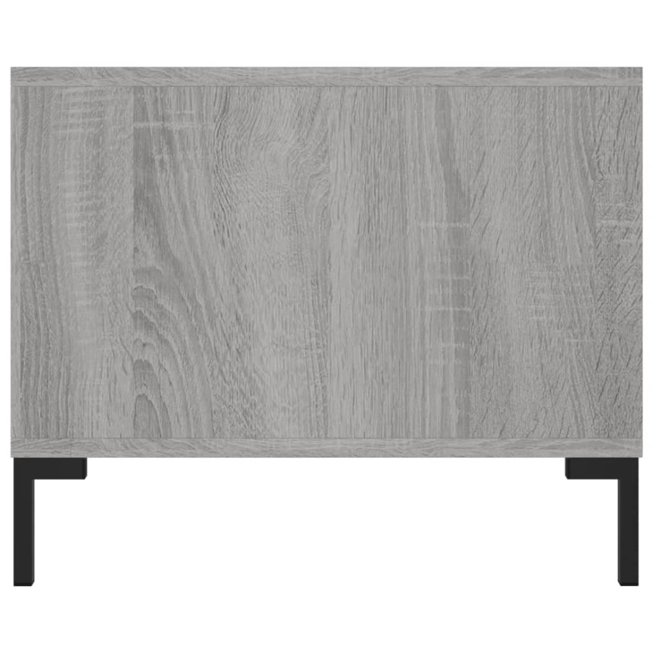Mesa de centro madera contrachapada gris Sonoma 102x50x40