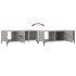 Mesa de centro madera contrachapada gris Sonoma 102x50x40