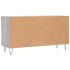 Banco zapatero madera de ingeniería gris Sonoma 102x35x55