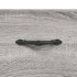 Banco zapatero madera de ingeniería gris Sonoma 102x35x55