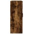 Armario de pared madera ingeniería roble ahumado 69,5x34x90