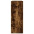 Armario de pared madera ingeniería roble ahumado 69,5x34x90