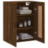 Armario de pared madera ingeniería roble marrón 69,5x34x90