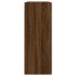 Armario de pared madera ingeniería roble marrón 69,5x34x90