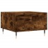 Mesa de centro madera contrachapada roble ahumado 55x55x36,5