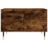 Mesa de centro madera contrachapada roble ahumado 55x55x36,5