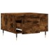 Mesa de centro madera contrachapada roble ahumado 55x55x36,5