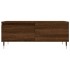 Mesa de centro madera contrachapada marrón roble 90x50x36,5