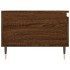 Mesa de centro madera contrachapada marrón roble 90x50x36,5
