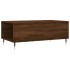 Mesa de centro madera contrachapada marrón roble 90x50x36,5