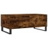 Mesa de centro madera contrachapada roble ahumado 90x50x36,5