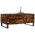 Mesa de centro madera contrachapada roble ahumado 90x50x36,5