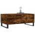 Mesa de centro madera contrachapada roble ahumado 90x50x36,5