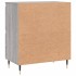 Aparador de madera contrachapada gris Sonoma 60x35x70