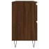 Mueble de baño madera de ingeniería roble marrón 80x33x60