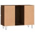 Mueble de baño madera de ingeniería roble marrón 80x33x60