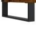 Mueble de baño madera de ingeniería roble ahumado 80x33x60