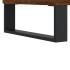 Mueble de baño madera de ingeniería roble marrón 80x33x60