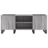 Mueble para discos madera contrachapada gris sonoma
