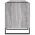 Mueble para discos madera contrachapada gris sonoma