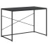 Escritorio de ordenador aglomerado negro 110x60x70