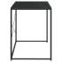 Escritorio de ordenador aglomerado negro 110x60x70