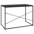 Escritorio de ordenador aglomerado negro 110x60x70