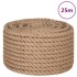 Cuerda de yute 25 m de longitud y 24 mm de