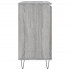 Aparador de madera de ingeniería gris Sonoma 104x35x70