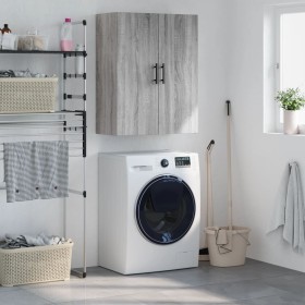 Armario de pared gris Sonoma 69,5x34x90