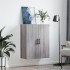 Armario de pared gris Sonoma 69,5x34x90