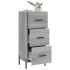 Aparador madera de ingeniería gris Sonoma 34,5x34x90