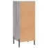 Aparador madera de ingeniería gris Sonoma 34,5x34x90