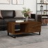 Mesa de centro madera contrachapada roble marrón 90x50x40
