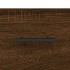 Mesa de centro madera contrachapada roble marrón 90x50x40