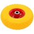 Ruedas de carretilla 4 uds PU macizo 3.00-4