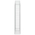 Cesta gaviones forma arco hierro galvanizado 100x30x160/180