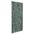 Cortina mosquitera chenilla verde y blanco 100x220