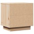 Mesitas de noche 2 uds madera maciza de pino 40x30x40