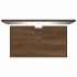 Set de muebles de baño madera contrachapada marrón