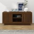 Mueble para TV madera contrachapada roble marrón 102x35x45