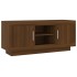 Mueble para TV madera contrachapada roble marrón 102x35x45