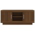 Mueble para TV madera contrachapada roble marrón 102x35x45