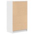 Cajonera de madera contrachapada blanco 60x36x103