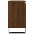 Armario de baño madera contrachapada marrón roble 65x33x60